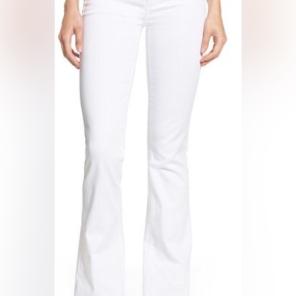 NWT- Bebe white distressed jeans - Picture 5 of 12